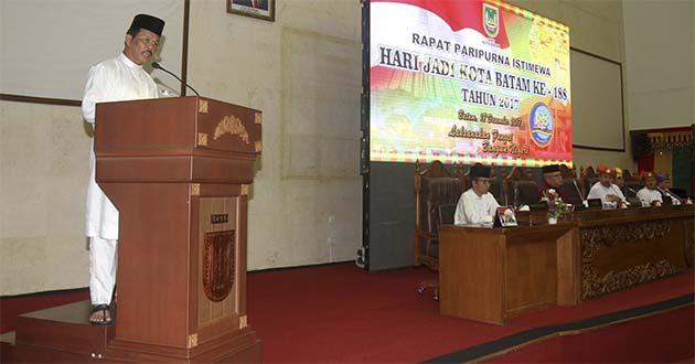 Rudi : Jadikan Hari Jadi Kota Batam Sebagai Inspirasi dan Motivasi